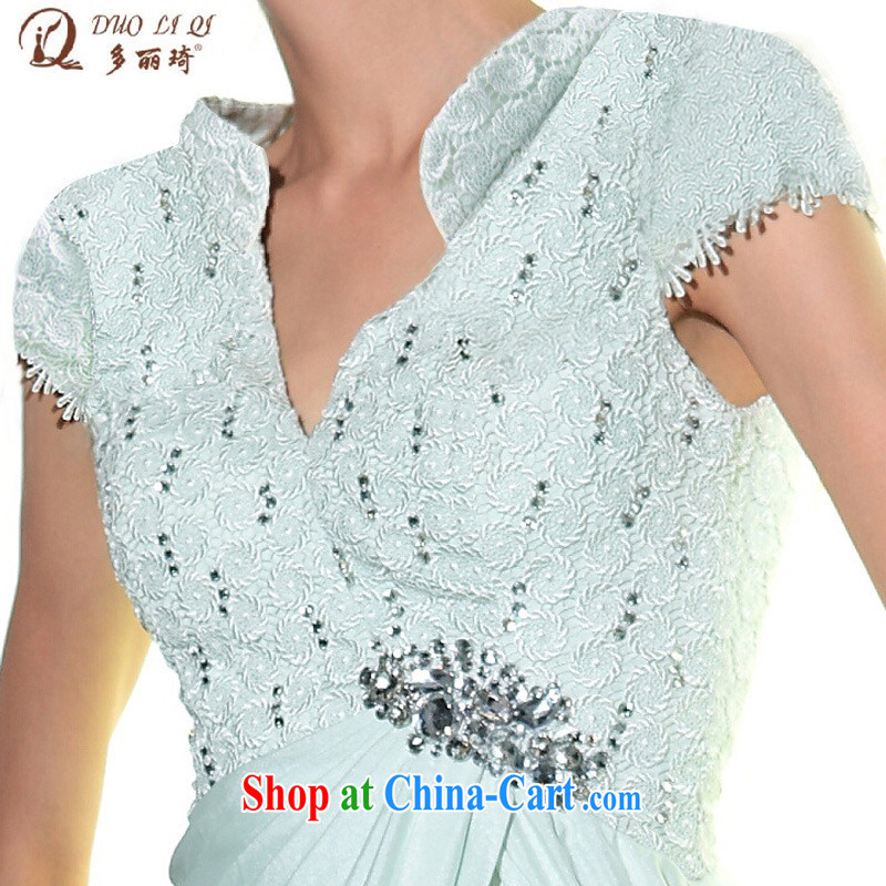 More than Li Qi long evening dress blue dress co. , ltd. Annual Evening Dress 30,769 exclusive evening dress blue XXL, Li Qi (Doris dress), online shopping