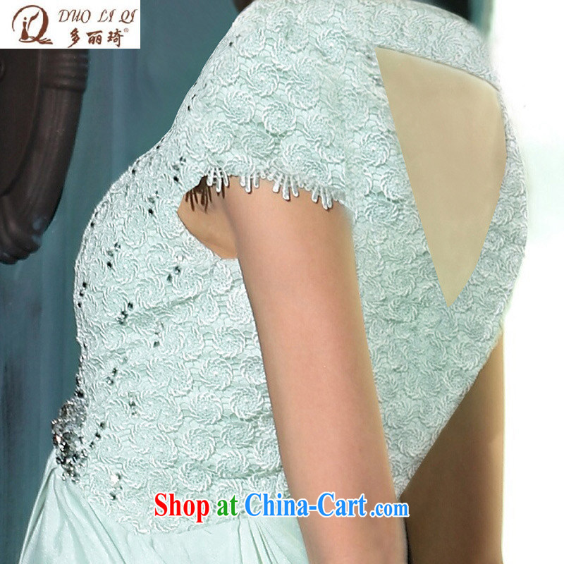 More than Li Qi long evening dress blue dress co. , ltd. Annual Evening Dress 30,769 exclusive evening dress blue XXL, Li Qi (Doris dress), online shopping