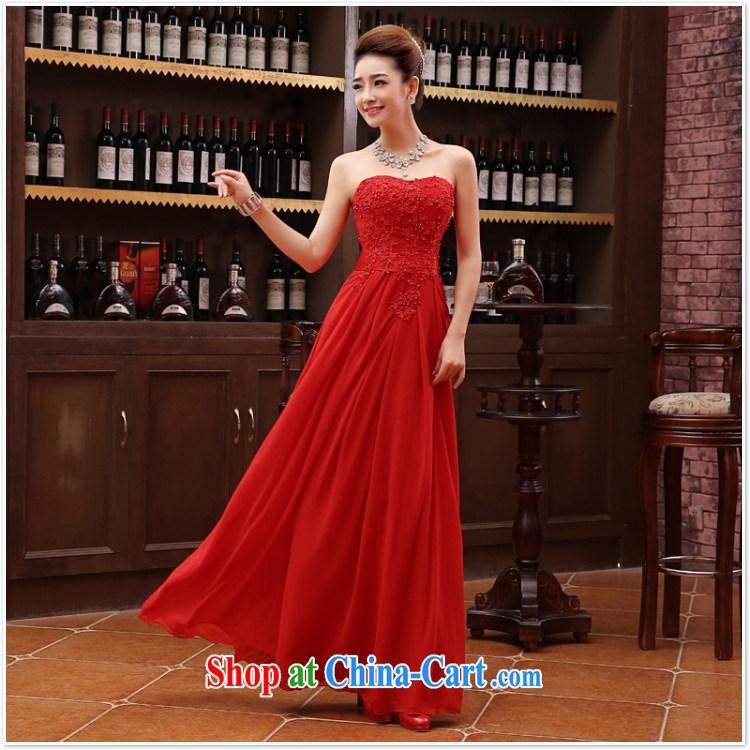 fall and winter bridesmaid dresses in red sister dress Evening Dress 2015 new wedding bridesmaid dress long XXL pictures, price, brand platters! Elections are good character, the national distribution, so why buy now enjoy more preferential! Health
