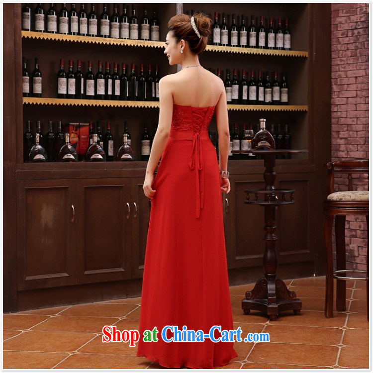 fall and winter bridesmaid dresses in red sister dress Evening Dress 2015 new wedding bridesmaid dress long XXL pictures, price, brand platters! Elections are good character, the national distribution, so why buy now enjoy more preferential! Health
