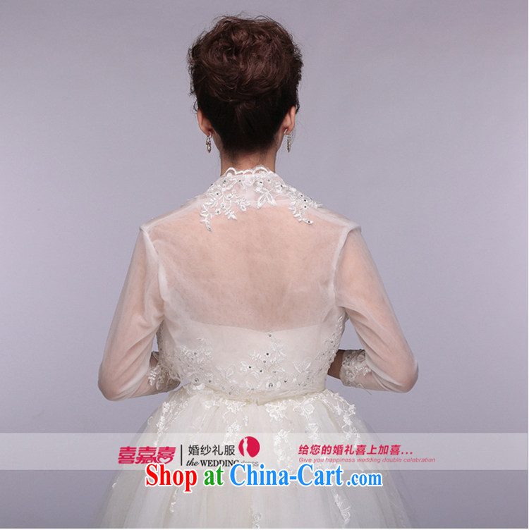 Hi Ka-hi 2015 new white bridal shawls long-sleeved parquet drill embroidery lace thin NJ 05 white are code pictures, price, brand platters! Elections are good character, the national distribution, so why buy now enjoy more preferential! Health