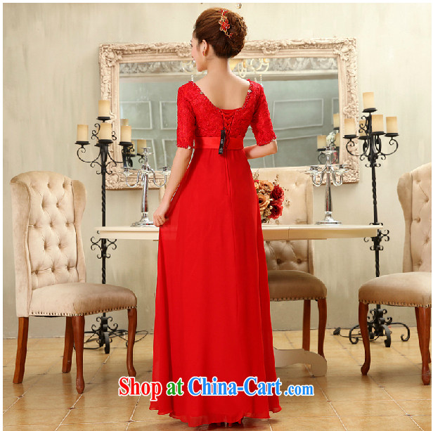 Her spirit marriages bows long high-waist dress girls spring new 2014 lace cuff in red pregnant women dress XXL pictures, price, brand platters! Elections are good character, the national distribution, so why buy now enjoy more preferential! Health
