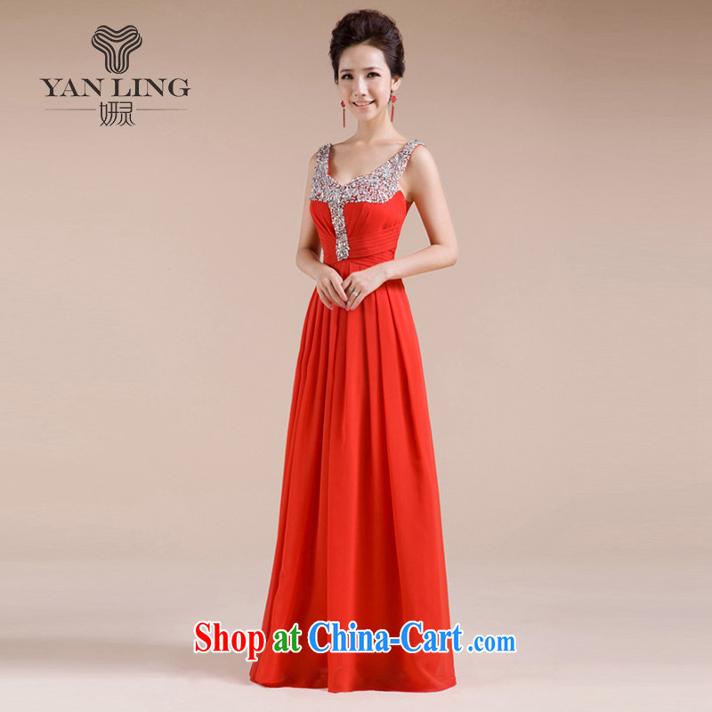 20152014 new bridal wedding dress evening gown serving toast LF - 1005 red XXL, her spirit, and shopping on the Internet