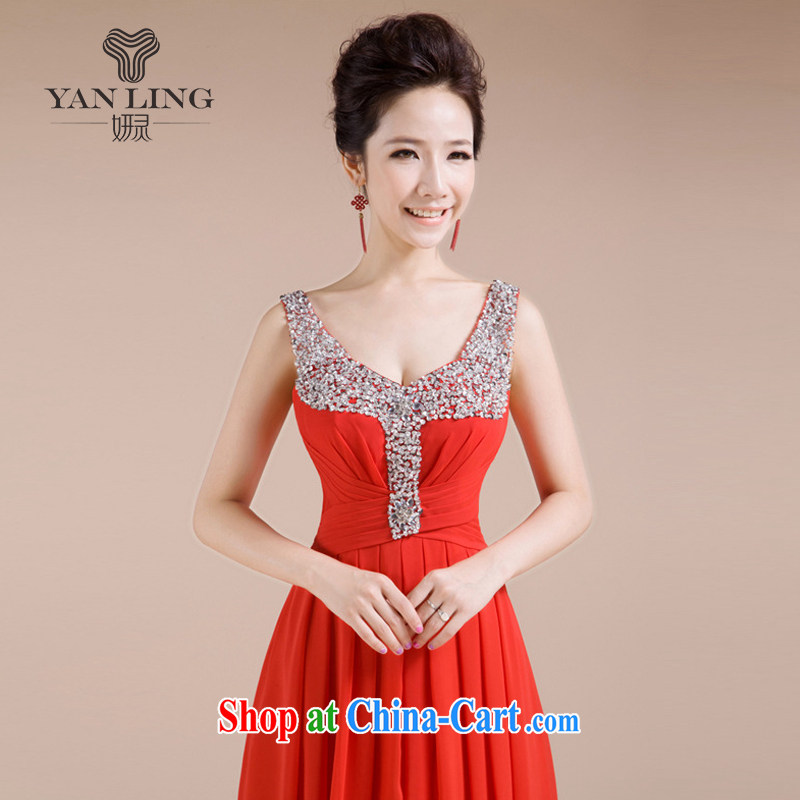 20152014 new bridal wedding dress evening gown serving toast LF - 1005 red XXL, her spirit, and shopping on the Internet
