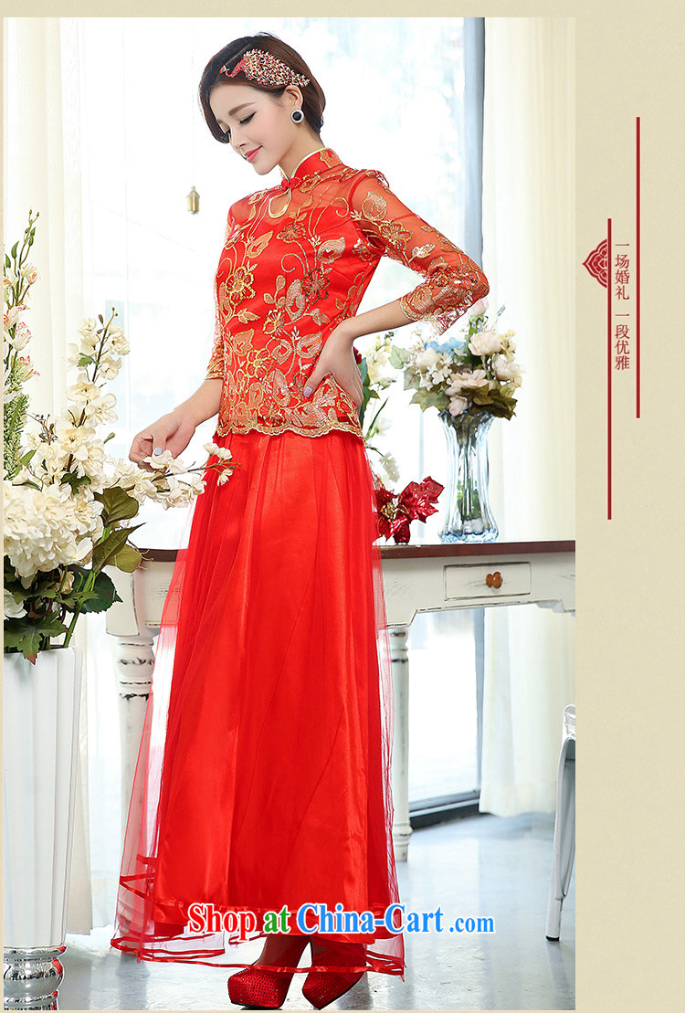 Bahia dream 2015 new wedding dresses banquet party uniforms Miss wedding two-piece dinner bridal toast serving red XXXL pictures, price, brand platters! Elections are good character, the national distribution, so why buy now enjoy more preferential! Health