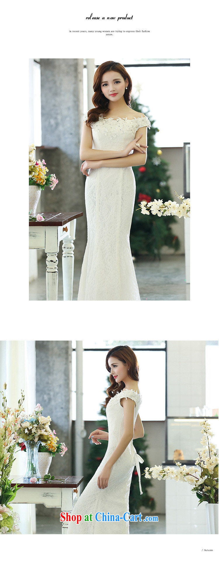 Cover Story 2015 new, simple and a shoulder at Merlion video thin bridal wedding dress bridal toast with cultivating dinner dress with female white XL pictures, price, brand platters! Elections are good character, the national distribution, so why buy now enjoy more preferential! Health