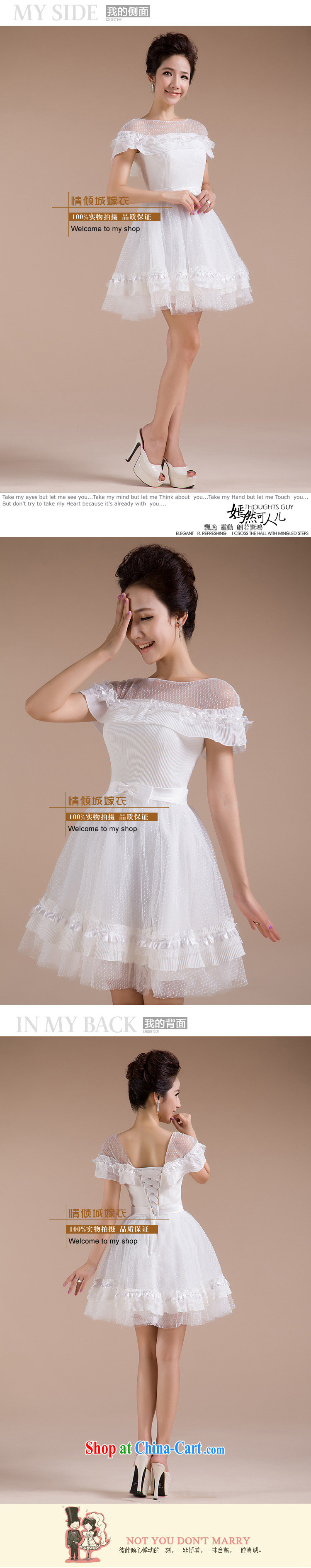 2015 new Openwork lace lace skirt by a field shoulder sexy luxurious Sweet elegant small dress LF 165 white XXL pictures, price, brand platters! Elections are good character, the national distribution, so why buy now enjoy more preferential! Health