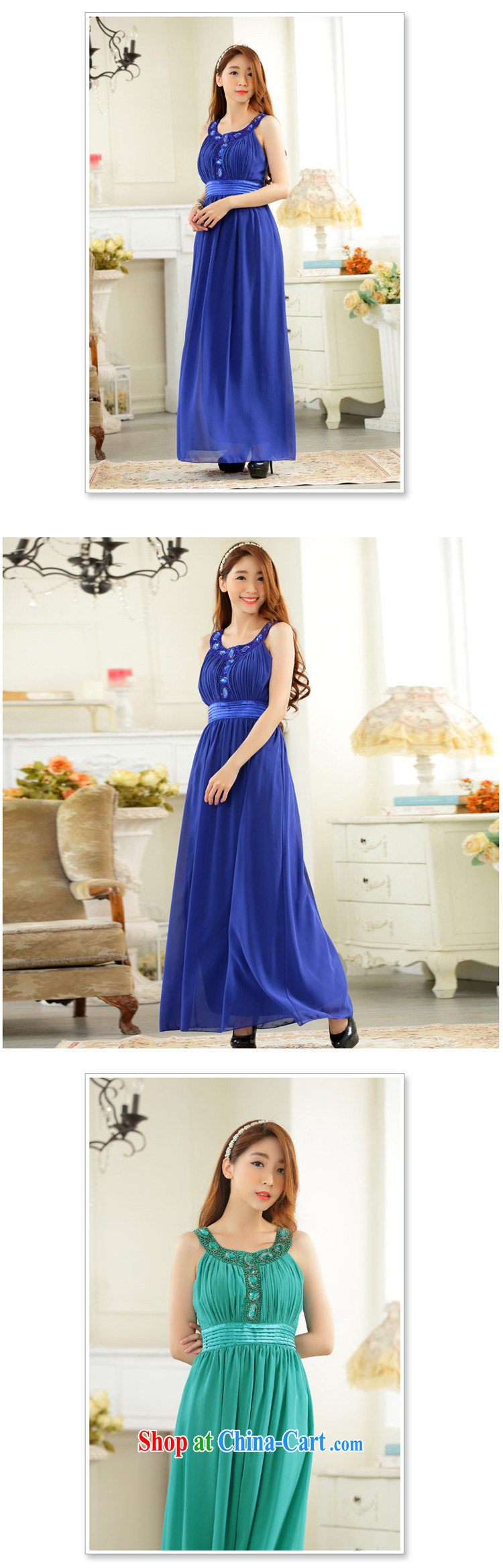 High-end, shoulder a purely manual staple Pearl big drill long dress snow woven dresses JK 2 blue XXXL pictures, price, brand platters! Elections are good character, the national distribution, so why buy now enjoy more preferential! Health