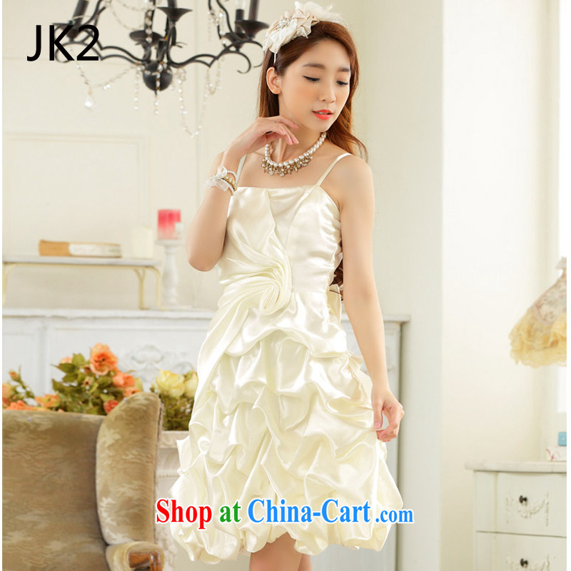 stylish evening dress straps the wrinkles show skirts lantern skirt the small dress dresses JK 2 white XXXL