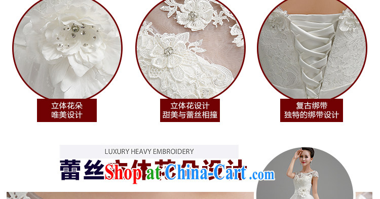 Beautiful ornaments 2015 new bridesmaid dress a shoulder white lace floral skirts shaggy dress tied with a small dress sister dress bridesmaid clothing white M pictures, price, brand platters! Elections are good character, the national distribution, so why buy now enjoy more preferential! Health