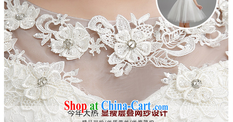 Beautiful ornaments 2015 new bridesmaid dress a shoulder white lace floral skirts shaggy dress tied with a small dress sister dress bridesmaid clothing white M pictures, price, brand platters! Elections are good character, the national distribution, so why buy now enjoy more preferential! Health