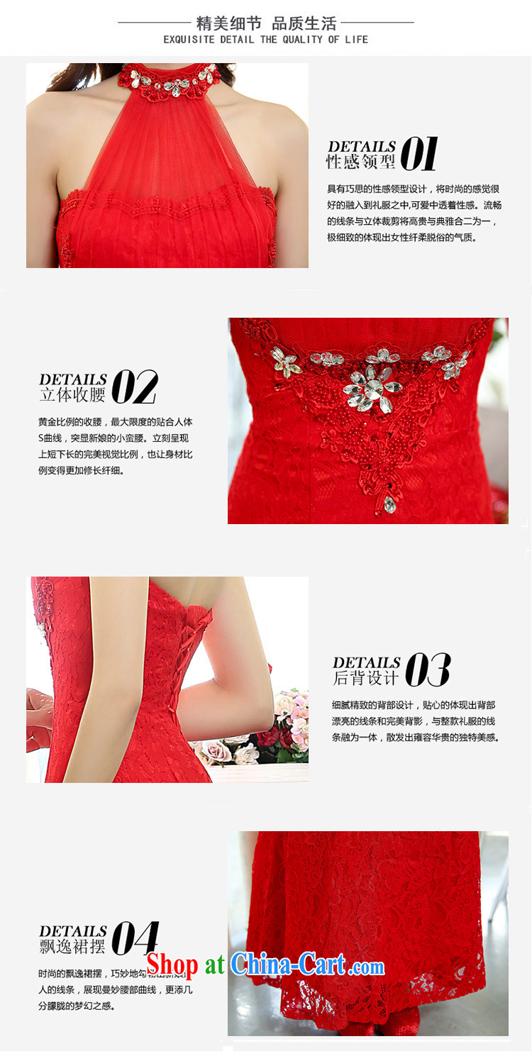 Caesar 174 wedding dresses new 2015 red long bridal wedding dress girl toast serving bridesmaid winter clothing is also white XL pictures, price, brand platters! Elections are good character, the national distribution, so why buy now enjoy more preferential! Health