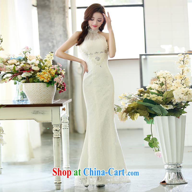 Caesar 174 wedding dresses new 2015 red long bridal wedding dress girl toast serving bridesmaid winter clothing is also white XL
