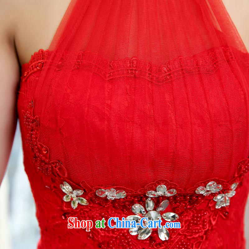 Caesar 174 wedding dresses new 2015 red long bridal wedding dress girl toast serving bridesmaid winter clothing is also white XL, TRIUMPHANTKS, shopping on the Internet