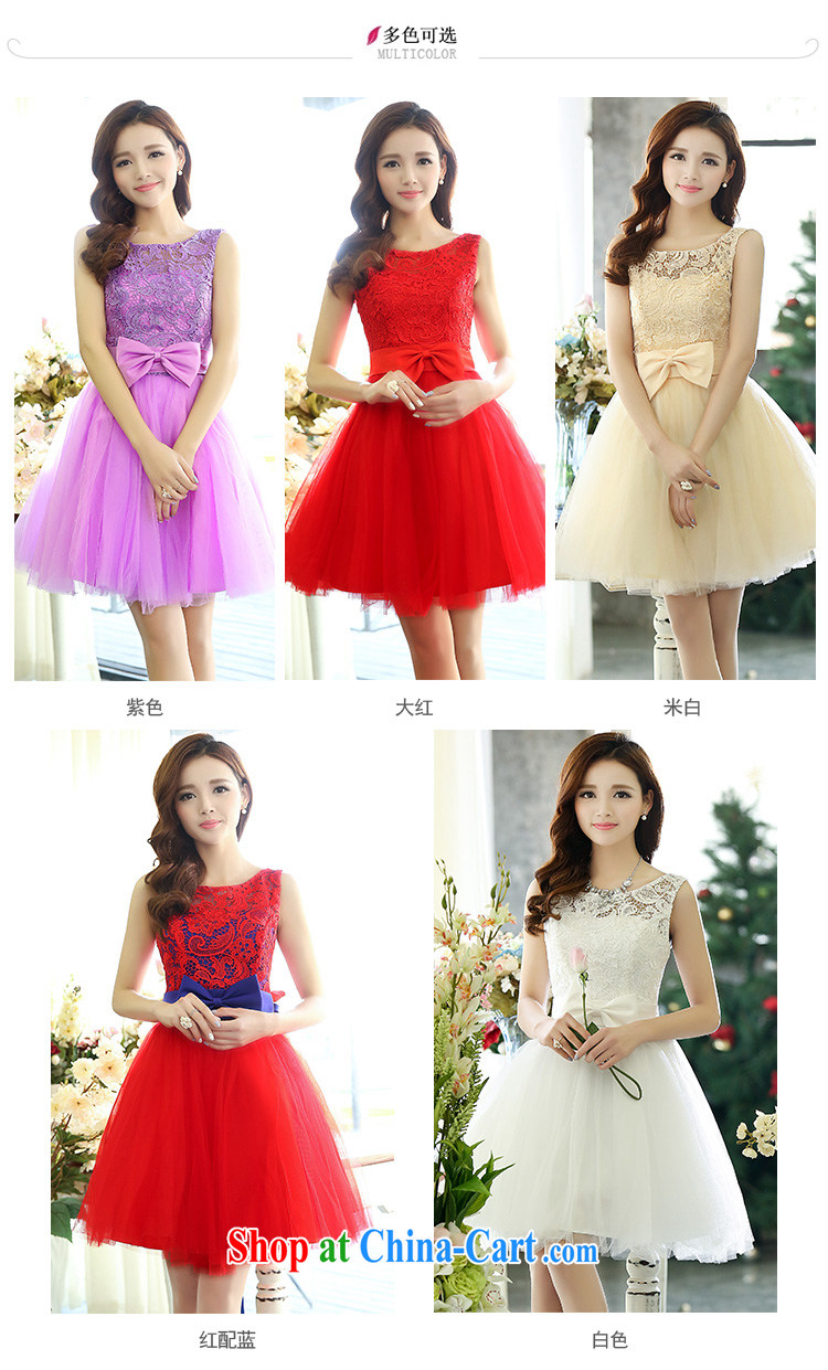 Caesar 181 wedding wedding dress short red lace shoulder marriages with evening dress girl toast service bridesmaid clothing winter shaggy dress white L pictures, price, brand platters! Elections are good character, the national distribution, so why buy now enjoy more preferential! Health
