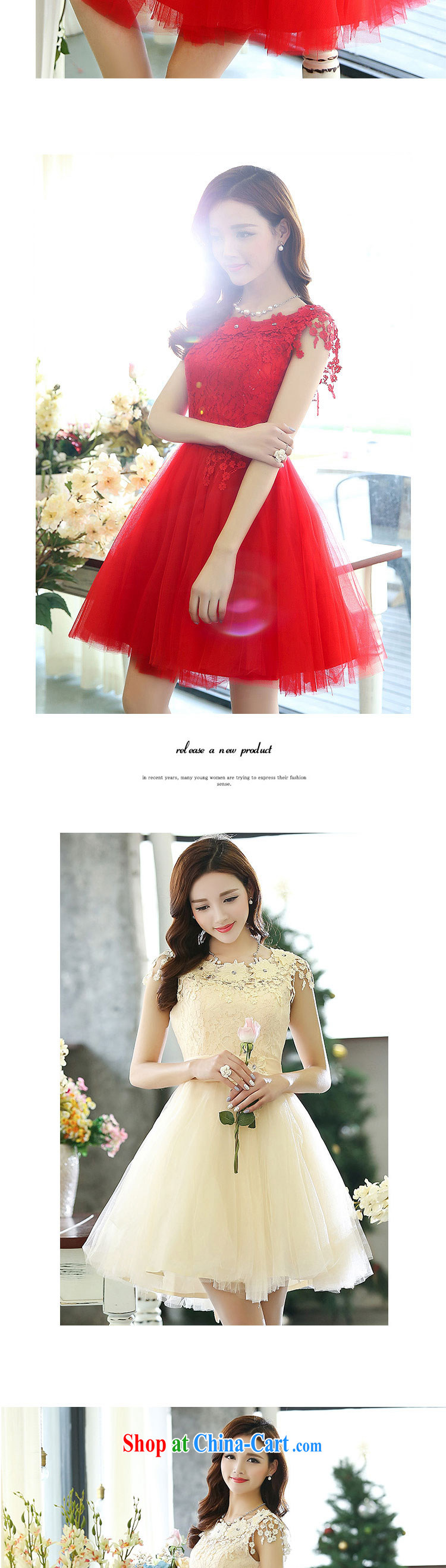 The double-wedding dresses 2015 new bridesmaid serving short, sweet bride shaggy dress bows shoulders embroidered flouncing sexy dress white S pictures, price, brand platters! Elections are good character, the national distribution, so why buy now enjoy more preferential! Health