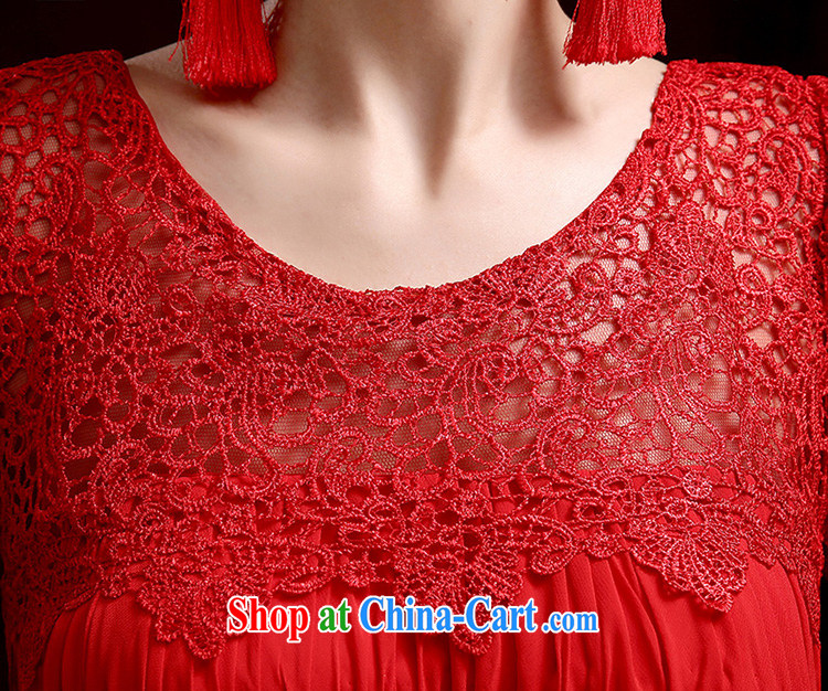 Toasting Service Bridal Fashion 2015 new Korean wiped his chest long red marriage high waist dress spring red XXL pictures, price, brand platters! Elections are good character, the national distribution, so why buy now enjoy more preferential! Health