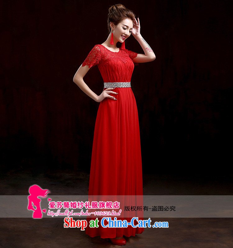 Toasting Service Bridal Fashion 2015 new Korean wiped his chest long red marriage high waist dress spring red XXL pictures, price, brand platters! Elections are good character, the national distribution, so why buy now enjoy more preferential! Health