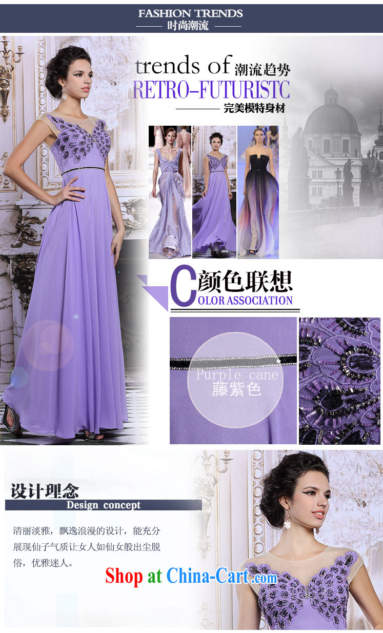 Doris Kay 2015 annual spring evening dress purple long, exclusive bridesmaid dress elegant banquet Evening Dress skirt light purple XL pictures, price, brand platters! Elections are good character, the national distribution, so why buy now enjoy more preferential! Health