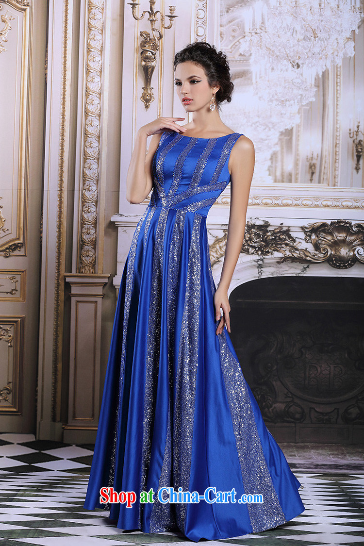 Multi-LAI Ki 2015 bridal toast winter clothing blue staple Pearl long dress banquet dress blue XXL pictures, price, brand platters! Elections are good character, the national distribution, so why buy now enjoy more preferential! Health