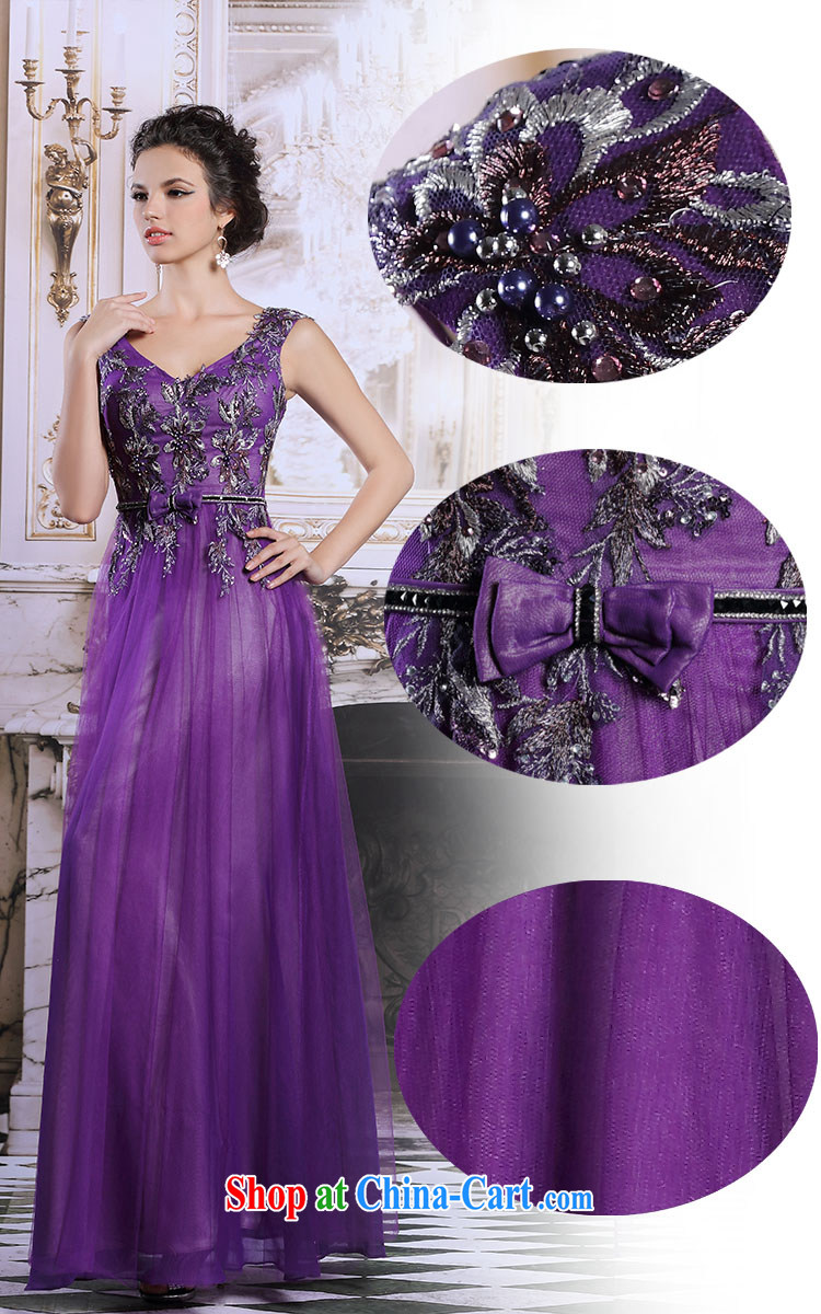 Multi-LAI Ki 2015 autumn and winter bridesmaid dresses serving toast long purple shoulders sense of annual banquet dress light purple XXL pictures, price, brand platters! Elections are good character, the national distribution, so why buy now enjoy more preferential! Health