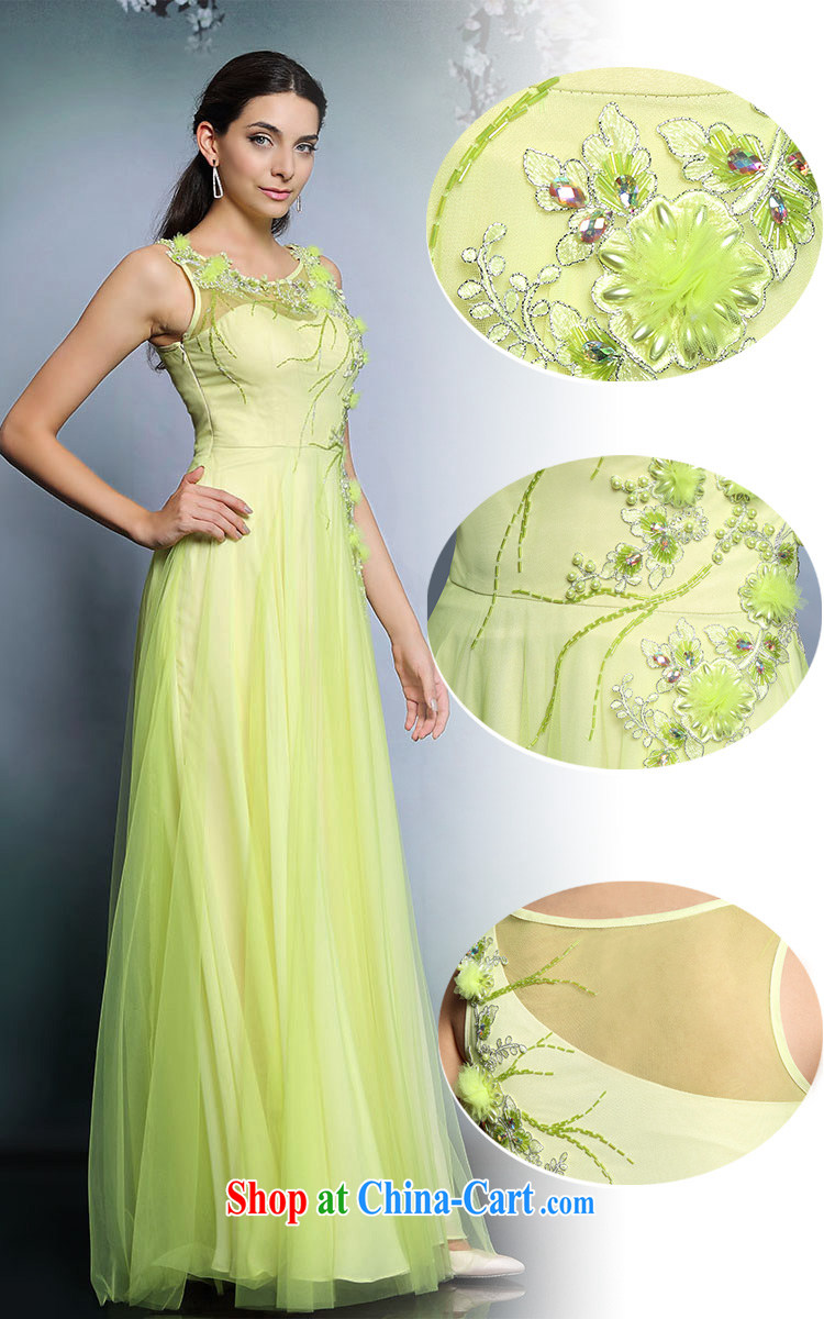 Multi-LAI Ki annual Evening Dress 2015 Spring Green long bridesmaid service banquet hosted performances long skirt Evening Dress green XXL pictures, price, brand platters! Elections are good character, the national distribution, so why buy now enjoy more preferential! Health