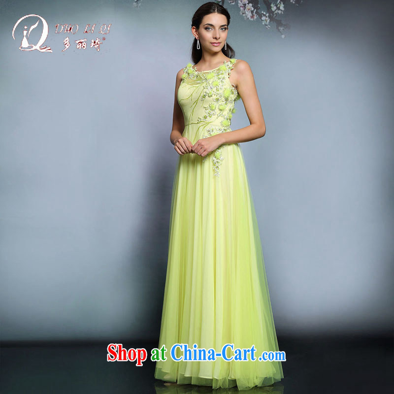 More LAI Ki annual Evening Dress 2015 Spring Green long bridesmaid service banquet hosted performances long skirt Evening Dress green XXL, Lai Ki (Doris dress), and, on-line shopping