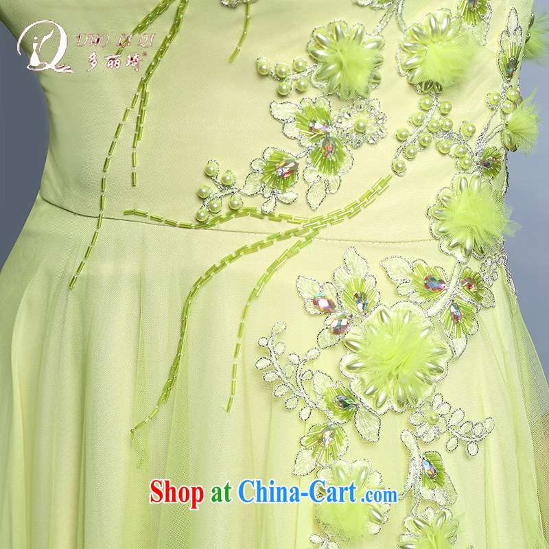 More LAI Ki annual Evening Dress 2015 Spring Green long bridesmaid service banquet hosted performances long skirt Evening Dress green XXL, Lai Ki (Doris dress), and, on-line shopping