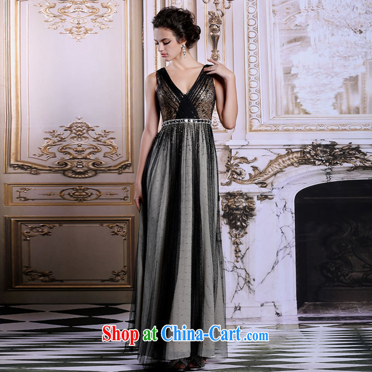 Multi-LAI Ki 2015 banquet dress long black shoulders the annual standard small dress girls black XXL pictures, price, brand platters! Elections are good character, the national distribution, so why buy now enjoy more preferential! Health
