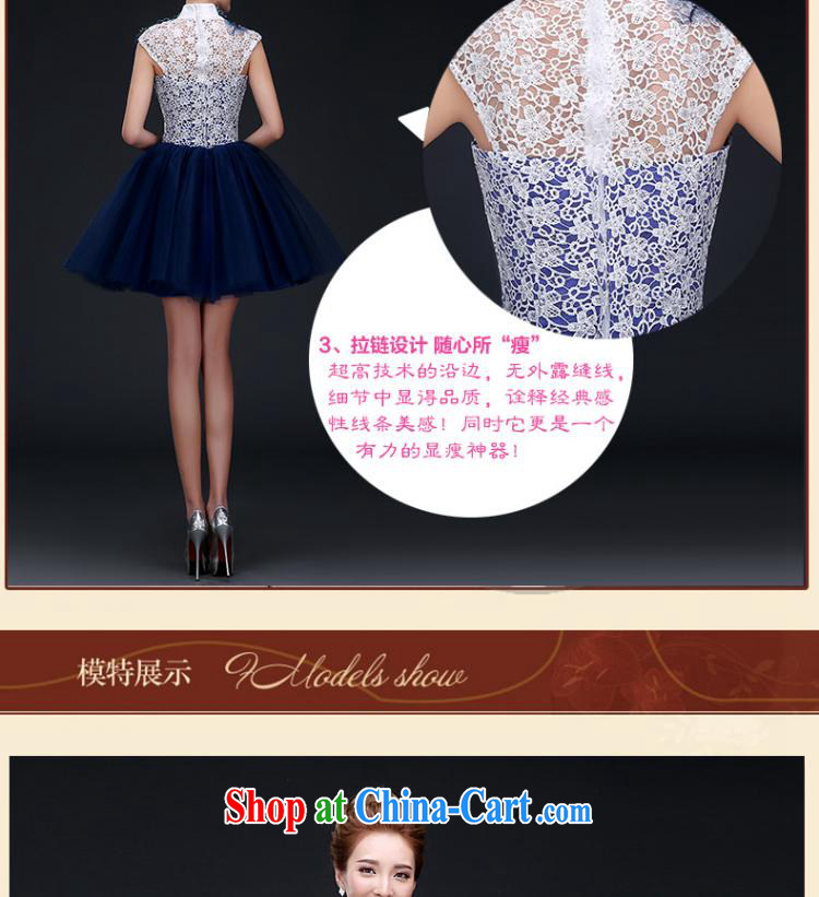 Ting Beverly Evening Dress 2015 new stylish short, cultivating evening banquet small dress fall and winter annual meeting of the persons chairing dress girls light blue L pictures, price, brand platters! Elections are good character, the national distribution, so why buy now enjoy more preferential! Health