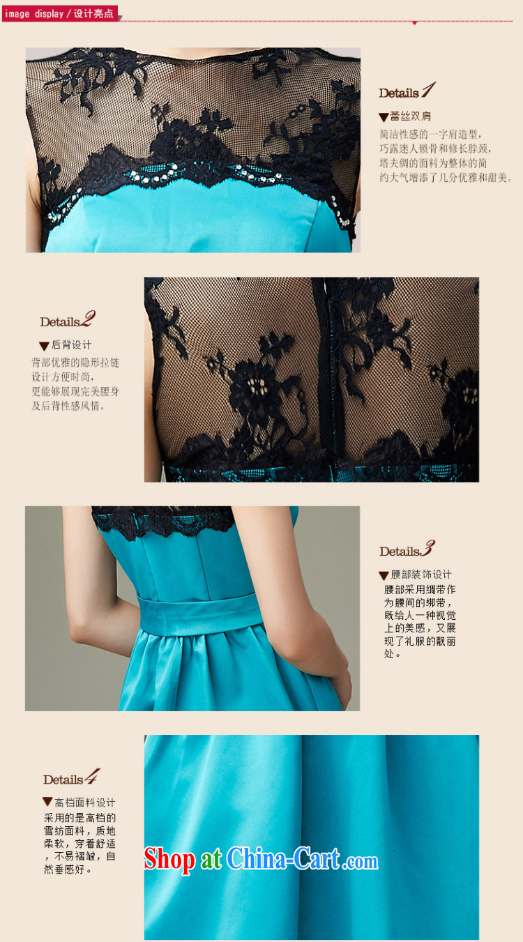 Han Park (cchappiness) 2015 new stylish lace bridal toast serving short bridesmaid dress banquet party Evening Dress green XL pictures, price, brand platters! Elections are good character, the national distribution, so why buy now enjoy more preferential! Health