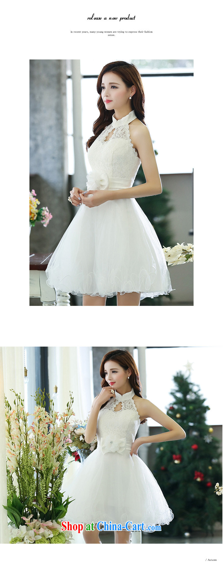 Arrogant season autumn 2015, accompanied by his mother, short skirts autumn and winter new special bride's sister's wedding dress show small dresses white annual XL pictures, price, brand platters! Elections are good character, the national distribution, so why buy now enjoy more preferential! Health