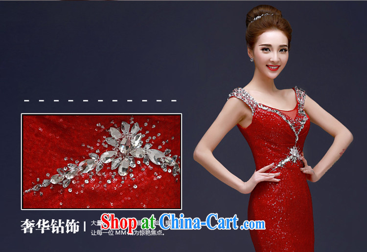 Serving a good solid red bridal wedding ceremony toast Service Annual Dinner moderator long-tail at Merlion dress Ice Blue XL pictures, price, brand platters! Elections are good character, the national distribution, so why buy now enjoy more preferential! Health