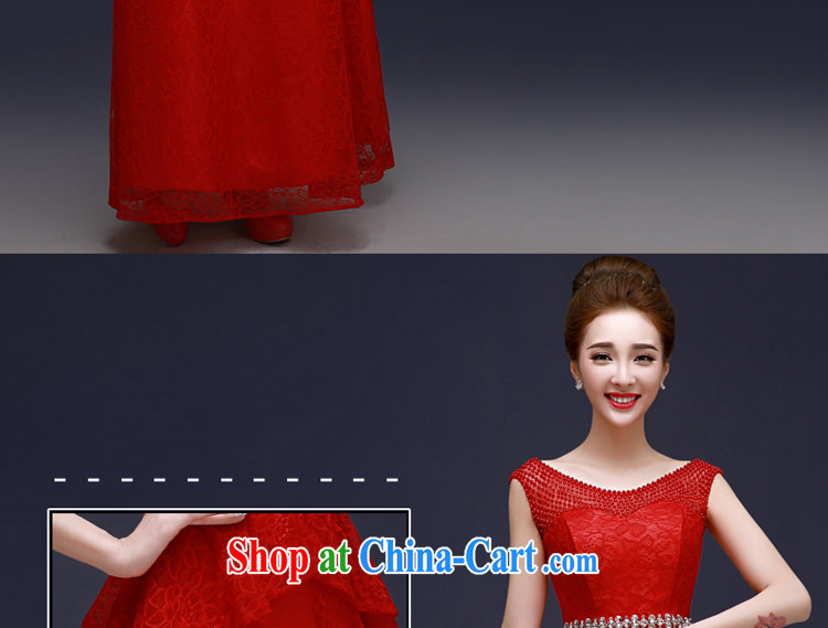 A good service is 2015 spring new marriages banquet annual meeting moderator dress red long dress red XL pictures, price, brand platters! Elections are good character, the national distribution, so why buy now enjoy more preferential! Health