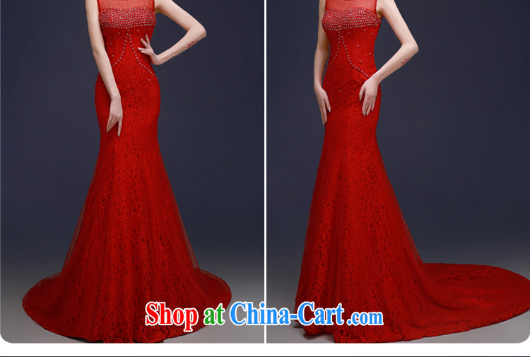 A good service is 2015 spring and fall new bride wedding banquet annual meeting moderator long-tail dress skirt red XL pictures, price, brand platters! Elections are good character, the national distribution, so why buy now enjoy more preferential! Health