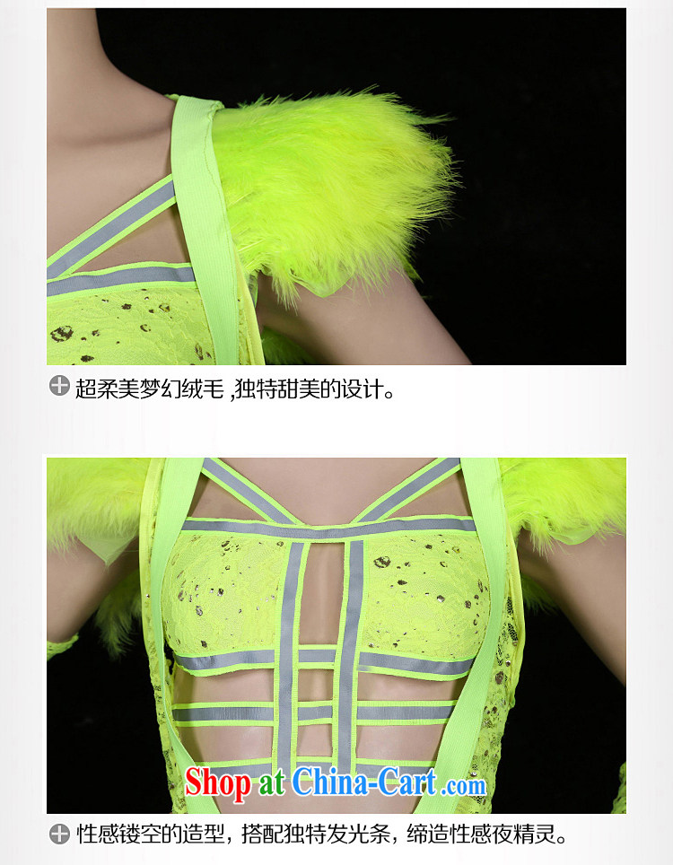 According to dance Hip Hop new night bar DS performance service fluorescent sexy singer DJ stage costumes for dance clothes-yi fluorescent yellow are code pictures, price, brand platters! Elections are good character, the national distribution, so why buy now enjoy more preferential! Health