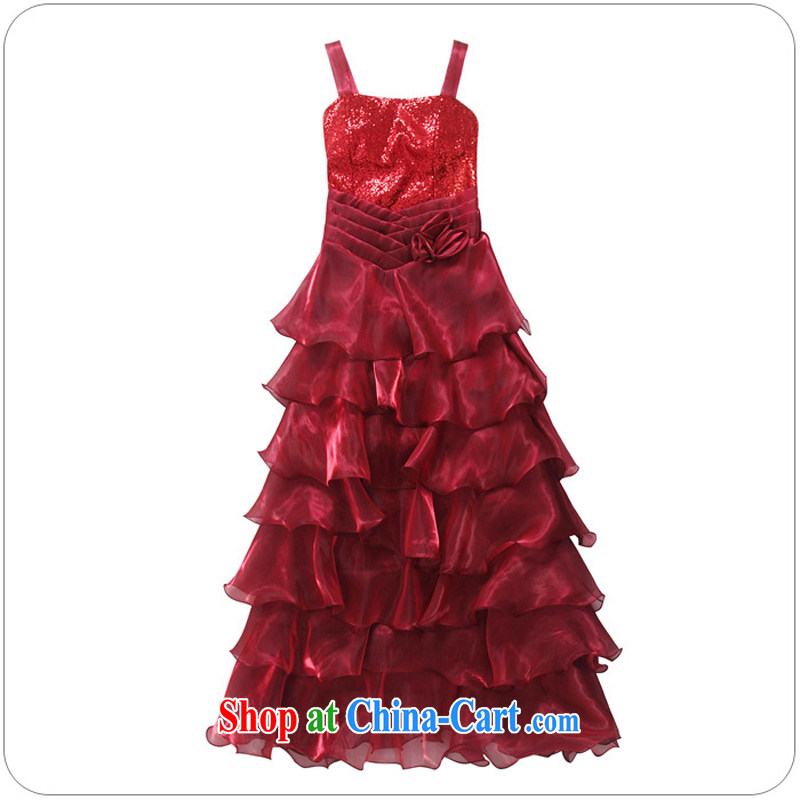 Constitution, 2015 evening the eyes show skirts night reception presided over the skirt with straps long skirt annual Evening Dress XL women mm thick dresses wine red large XL 3 160 - 180 jack, constitution and clothing, and shopping on the Internet