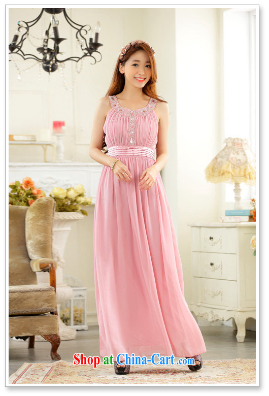 Constitution, 2015 new, high-end European and American purely manual staple the Pearl Light drill long dress XL ladies dress mm thick snow woven summer banquet dress pink large XL 3 160 - 180 Jack pictures, price, brand platters! Elections are good character, the national distribution, so why buy now enjoy more preferential! Health
