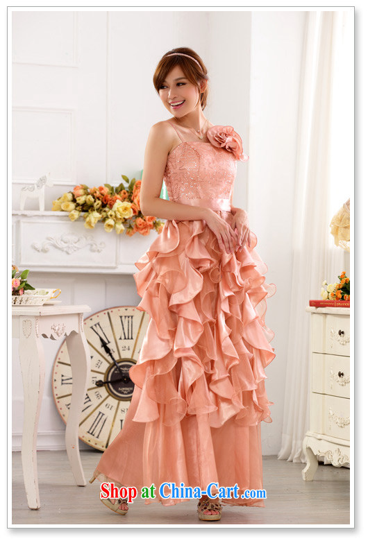Constitution, 2015 new women evening with beautiful clothes show my store as well as the princess dress, sexy straps long evening dress focus annual dress pink large XL 3 160 - 180 Jack pictures, price, brand platters! Elections are good character, the national distribution, so why buy now enjoy more preferential! Health