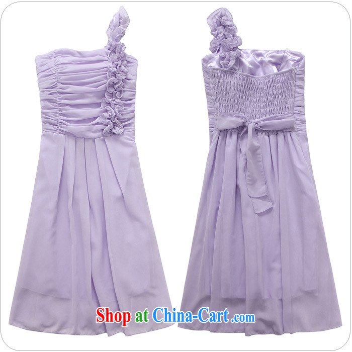 Constitution, new paragraph, 201 stylish wedding bridesmaid dress sister fungus single shoulder-waist snow woven XL dress in dress thick mm banquet the eyes dress purple large XL 3 160 - 180 Jack pictures, price, brand platters! Elections are good character, the national distribution, so why buy now enjoy more preferential! Health