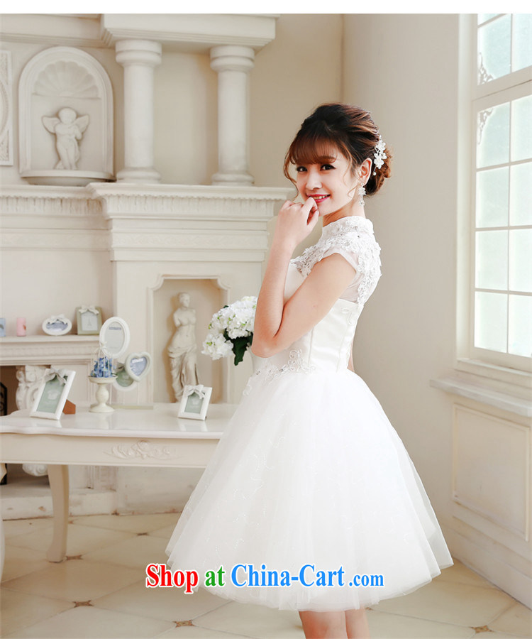Time his small white dress bridesmaid service marriages, short wedding bridesmaid's dress female graduation performance service moderator XXL pictures, price, brand platters! Elections are good character, the national distribution, so why buy now enjoy more preferential! Health