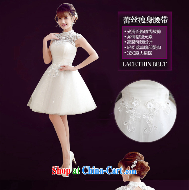 Time his small white dress bridesmaid service marriages, short wedding bridesmaid's dress female graduation performance service moderator XXL pictures, price, brand platters! Elections are good character, the national distribution, so why buy now enjoy more preferential! Health