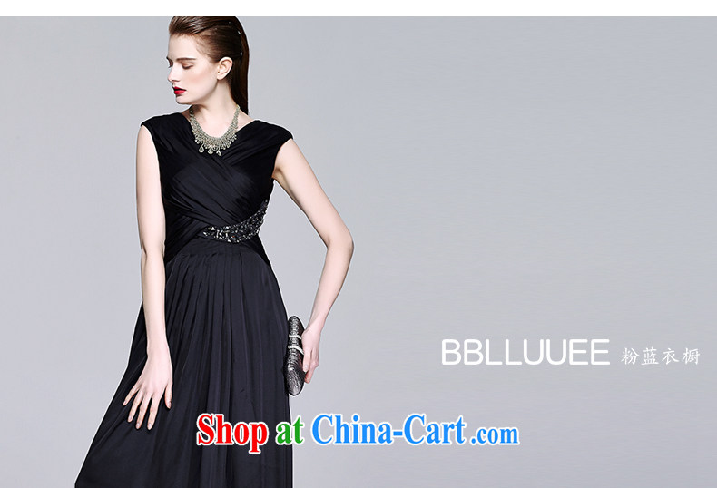 BBLLUUEE toner blue wardrobe summer deep V-neck, dress skirts dresses and elegant name Yuan blue water green L pictures, price, brand platters! Elections are good character, the national distribution, so why buy now enjoy more preferential! Health