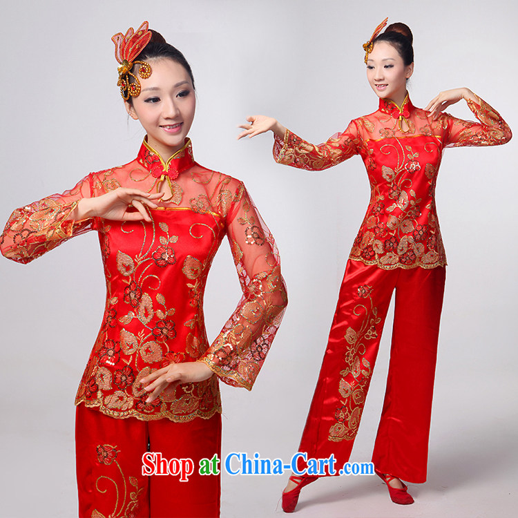 I should be grateful if you would arrange for her dream 2015 new yangko clothing female uniforms in dance older square Janggu dance fans HXYM 0050 red XXL pictures, price, brand platters! Elections are good character, the national distribution, so why buy now enjoy more preferential! Health