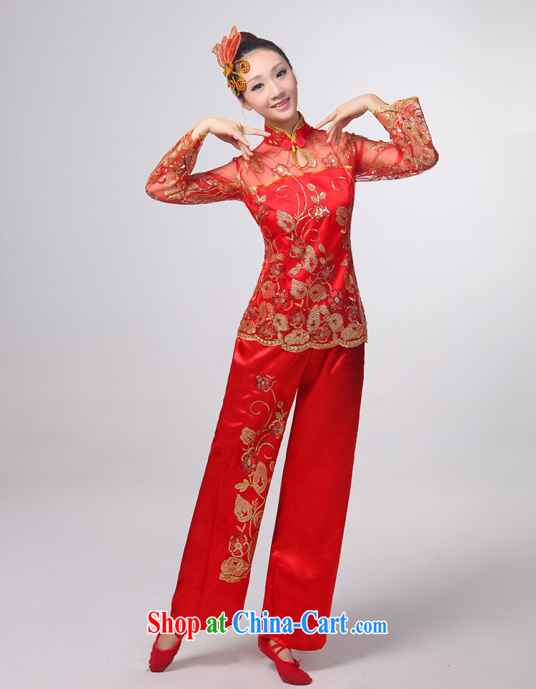 I should be grateful if you would arrange for her dream 2015 new yangko clothing female uniforms in dance older square Janggu dance fans HXYM 0050 red XXL pictures, price, brand platters! Elections are good character, the national distribution, so why buy now enjoy more preferential! Health