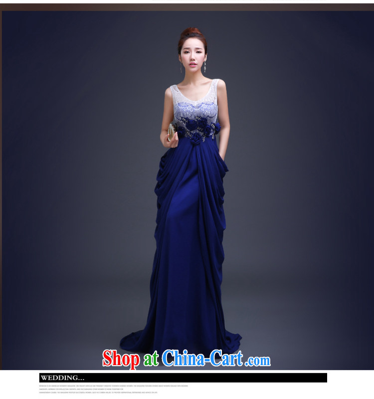 The Vanessa dress the new summer Korean stylish evening dress party banquet dress long zip beauty graphics thin dress female blue banquet dress XXL pictures, price, brand platters! Elections are good character, the national distribution, so why buy now enjoy more preferential! Health