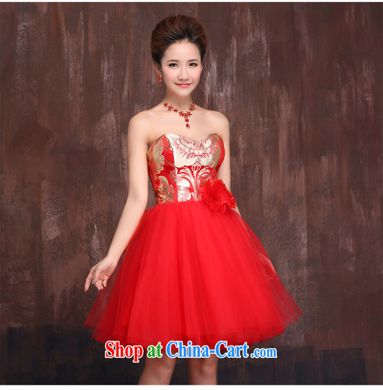 bridesmaid dresses in floral sister dress Evening Dress 2015 new wedding bridesmaid dress short 0001 X XL pictures, price, brand platters! Elections are good character, the national distribution, so why buy now enjoy more preferential! Health