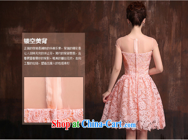bridesmaid short small dress dress bridal wedding Wedding Fashion lace bows service bridesmaid evening service 0001 J M pictures, price, brand platters! Elections are good character, the national distribution, so why buy now enjoy more preferential! Health