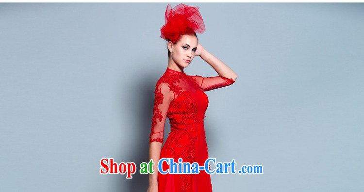 A lifetime dresses dresses 2015 new lace 7 cuff alignment, bridal dresses serving toast 30240805 red L code in stock 165 /88 A pictures, price, brand platters! Elections are good character, the national distribution, so why buy now enjoy more preferential! Health