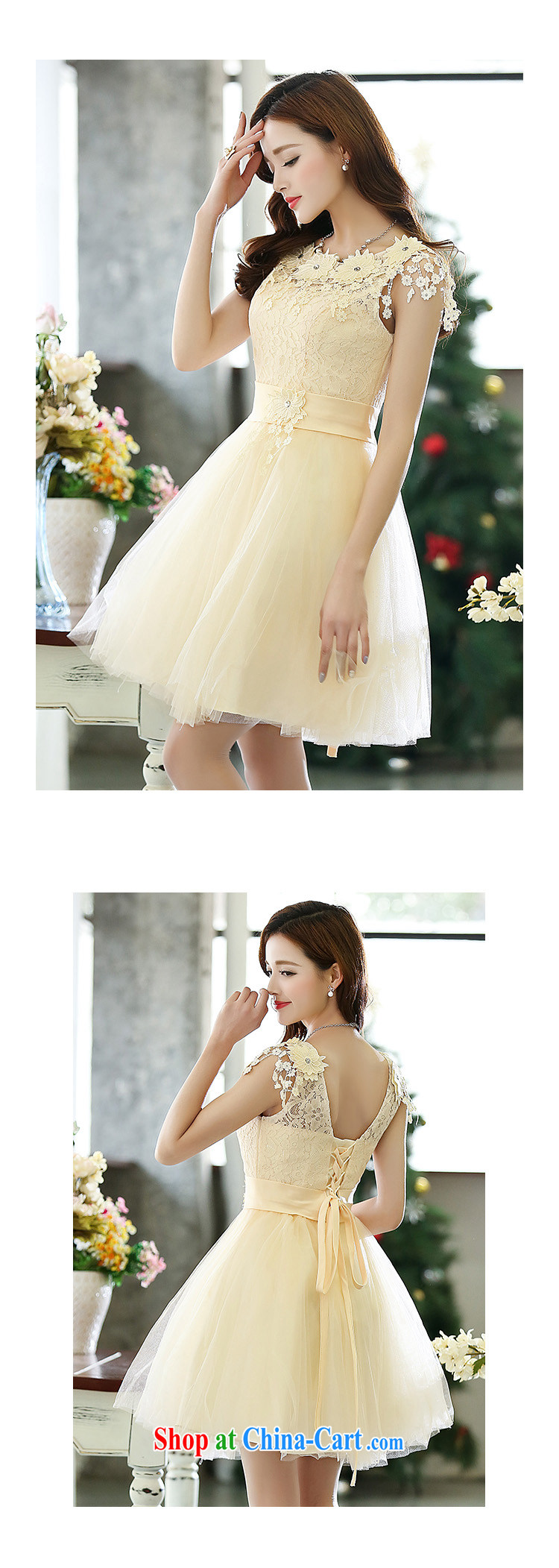 The world 2015 new wedding dresses wedding toast serving the door with wavy collar vest dresses bridesmaid dress Kit 1518 white XL pictures, price, brand platters! Elections are good character, the national distribution, so why buy now enjoy more preferential! Health